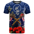 Anzac T Shirt Ausralia Aboriginal Mix New Zealand Slouch Hats
