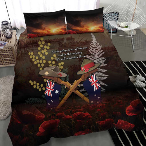 Australia - New Zealand ANZAC Bedding Set Gallipoli ANZAC Cove Landing