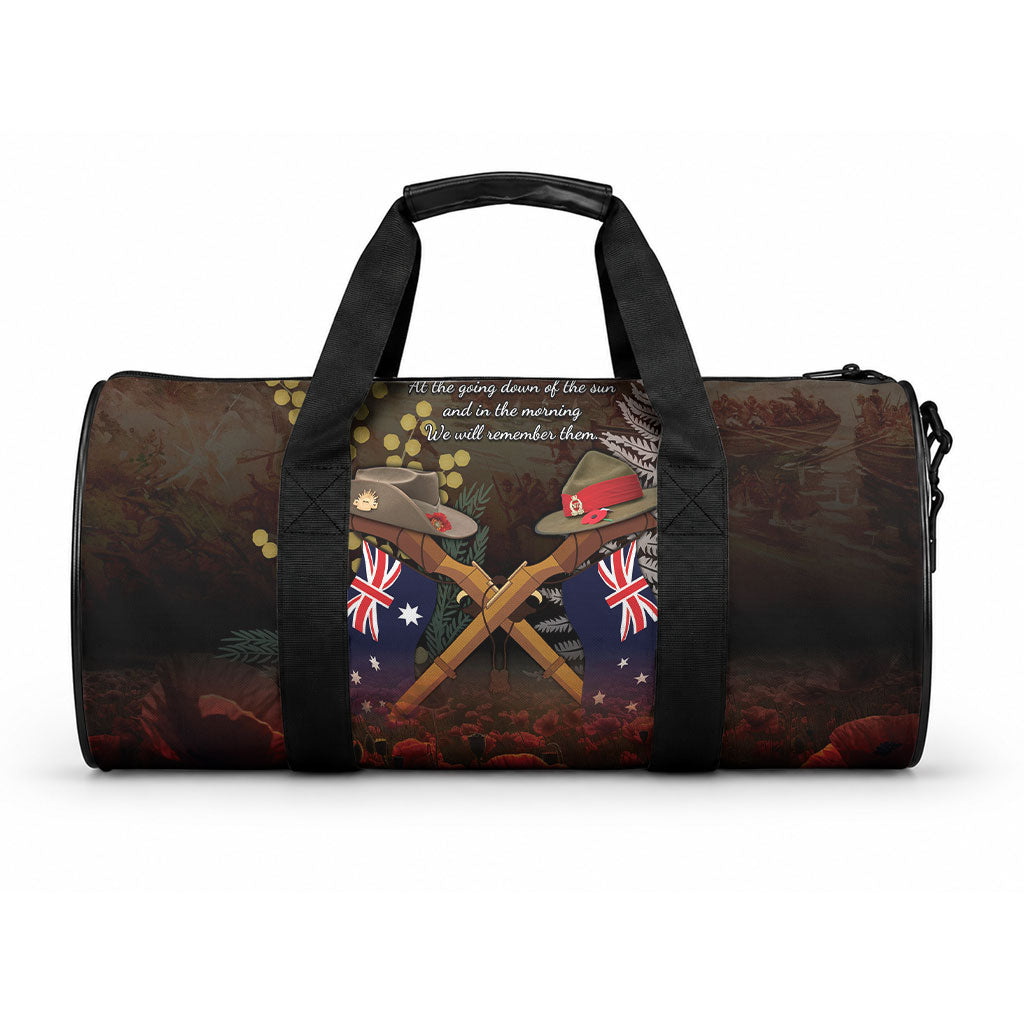 Australia - New Zealand ANZAC Duffle Bag Gallipoli ANZAC Cove Landing
