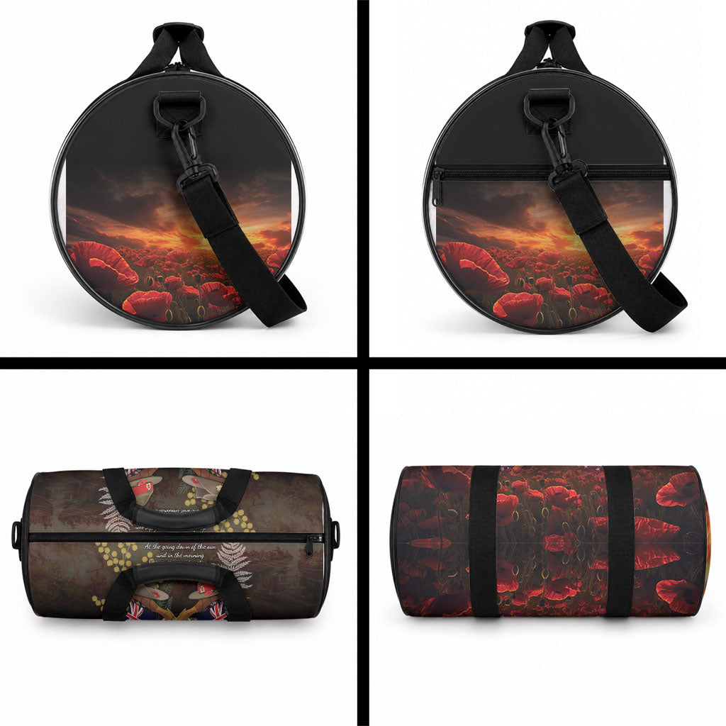 Australia - New Zealand ANZAC Duffle Bag Gallipoli ANZAC Cove Landing