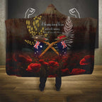 Australia - New Zealand ANZAC Hooded Blanket Gallipoli ANZAC Cove Landing