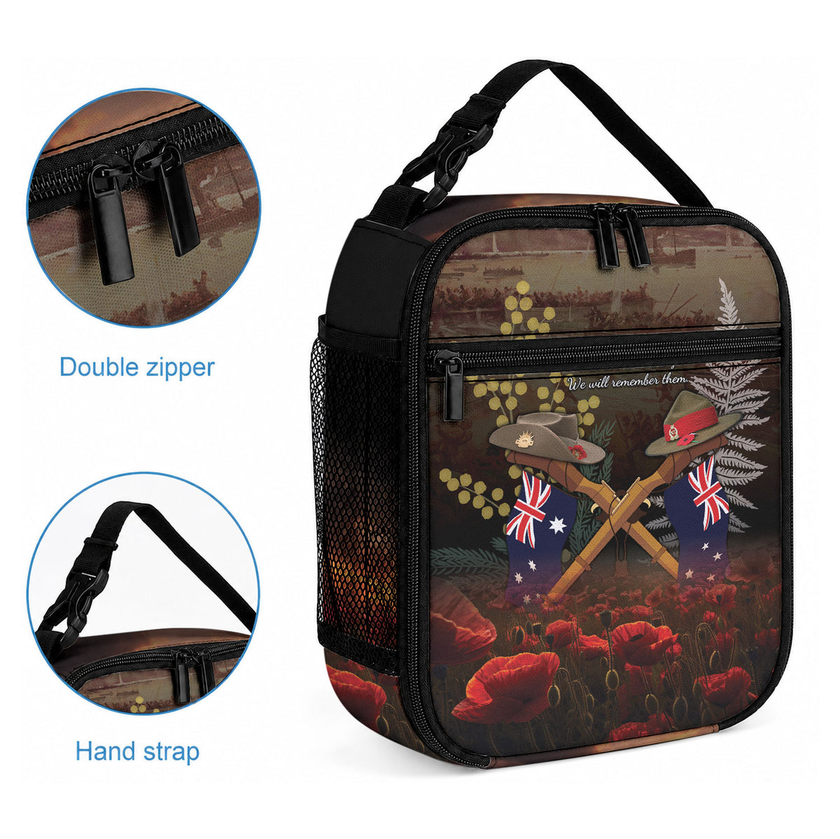 Australia - New Zealand ANZAC Lunch Bag Gallipoli ANZAC Cove Landing