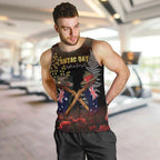 Australia - New Zealand ANZAC Men Tank Top Gallipoli ANZAC Cove Landing