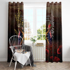 Australia - New Zealand ANZAC Window Curtain Gallipoli ANZAC Cove Landing