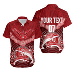 personalised-dolphins-rugby-hawaiian-shirt-aboriginal-boomerang-artsy-style