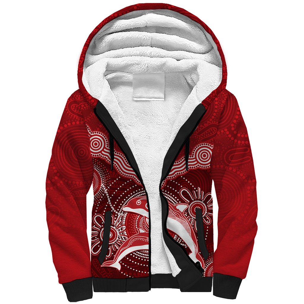 personalised-dolphins-rugby-sherpa-hoodie-aboriginal-boomerang-artsy-style