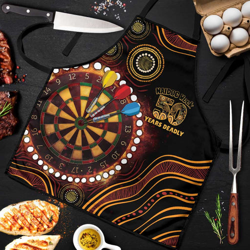 First Nations NAIDOC Week 2026 Fiery Darts Apron Aboriginal Arts