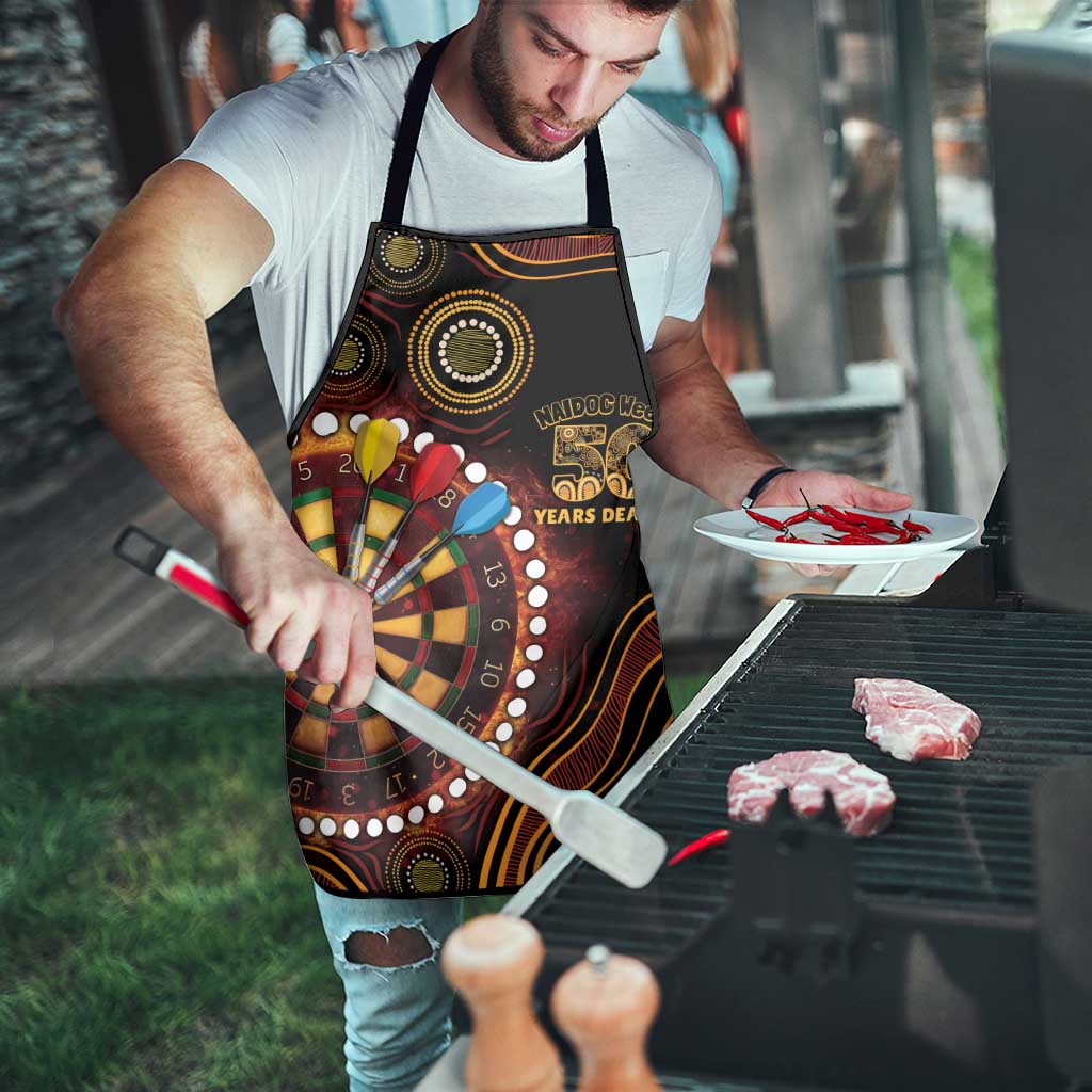 First Nations NAIDOC Week 2026 Fiery Darts Apron Aboriginal Arts