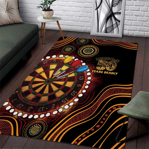 First Nations NAIDOC Week 2026 Fiery Darts Area Rug Aboriginal Arts