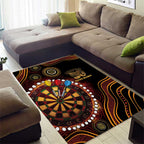First Nations NAIDOC Week 2026 Fiery Darts Area Rug Aboriginal Arts