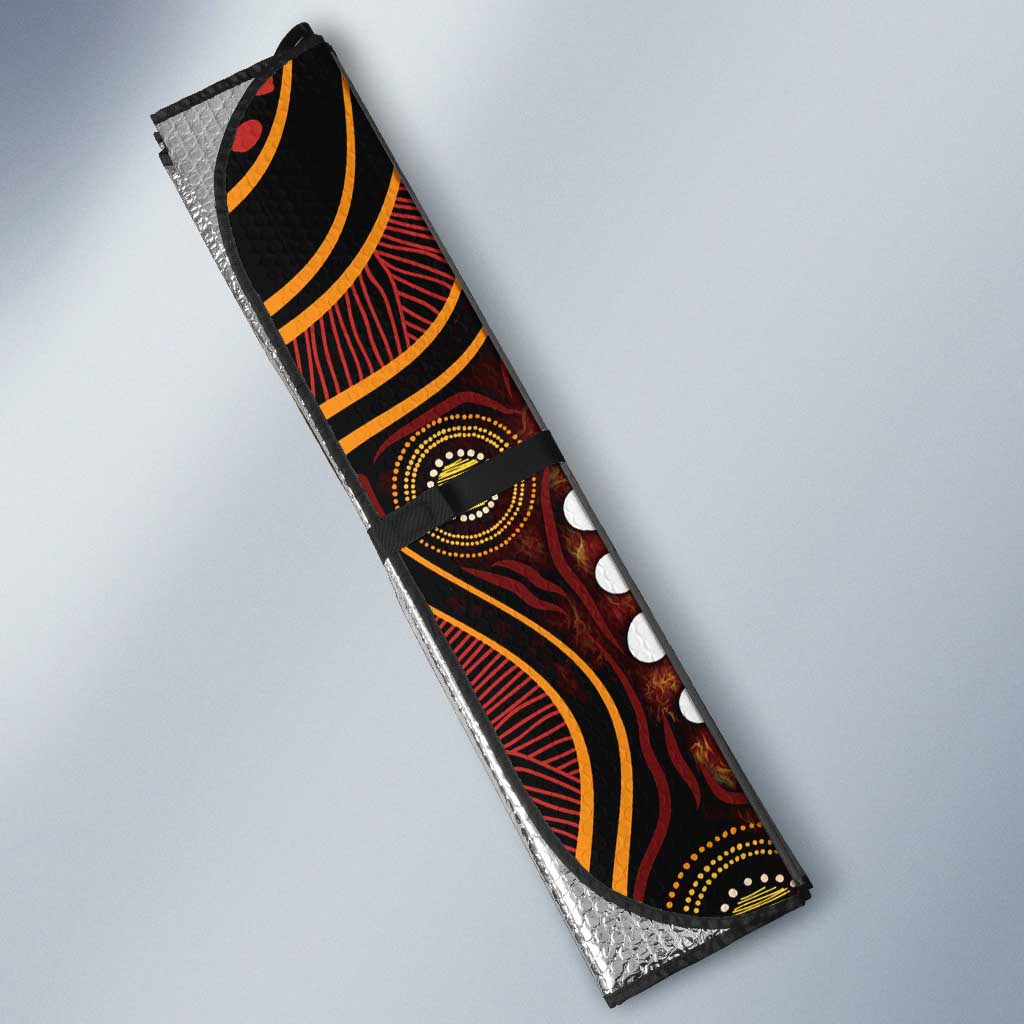 First Nations NAIDOC Week 2026 Fiery Darts Auto Sun Shade Aboriginal Arts