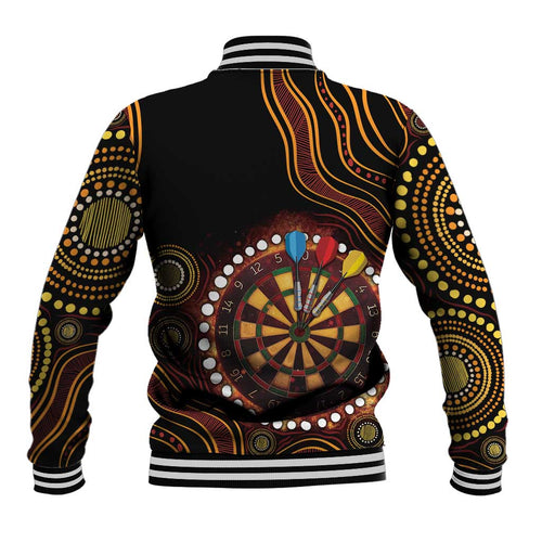 First Nations NAIDOC Week 2026 Fiery Darts Baseball Jacket Aboriginal Arts