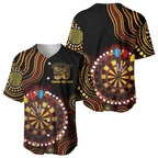 First Nations NAIDOC Week 2026 Fiery Darts Baseball Jersey Aboriginal Arts