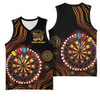 First Nations NAIDOC Week 2026 Fiery Darts Basketball Jersey Aboriginal Arts