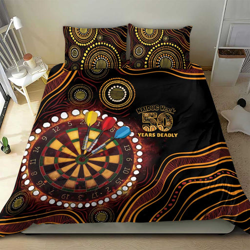First Nations NAIDOC Week 2026 Fiery Darts Bedding Set Aboriginal Arts