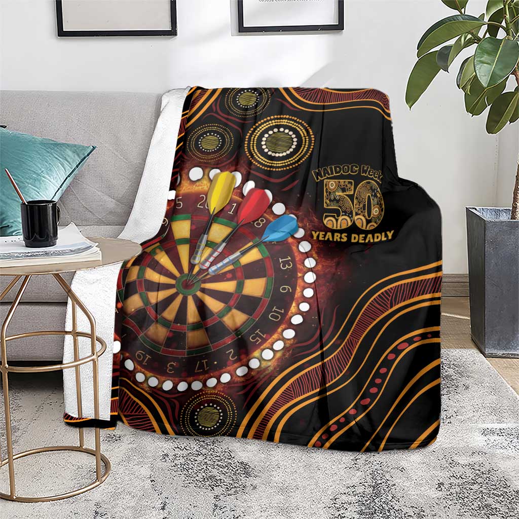 First Nations NAIDOC Week 2026 Fiery Darts Blanket Aboriginal Arts