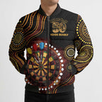 First Nations NAIDOC Week 2026 Fiery Darts Bomber Puffer Jacket Aboriginal Arts