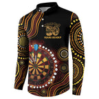 First Nations NAIDOC Week 2026 Fiery Darts Button Sweatshirt Aboriginal Arts