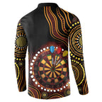 First Nations NAIDOC Week 2026 Fiery Darts Button Sweatshirt Aboriginal Arts