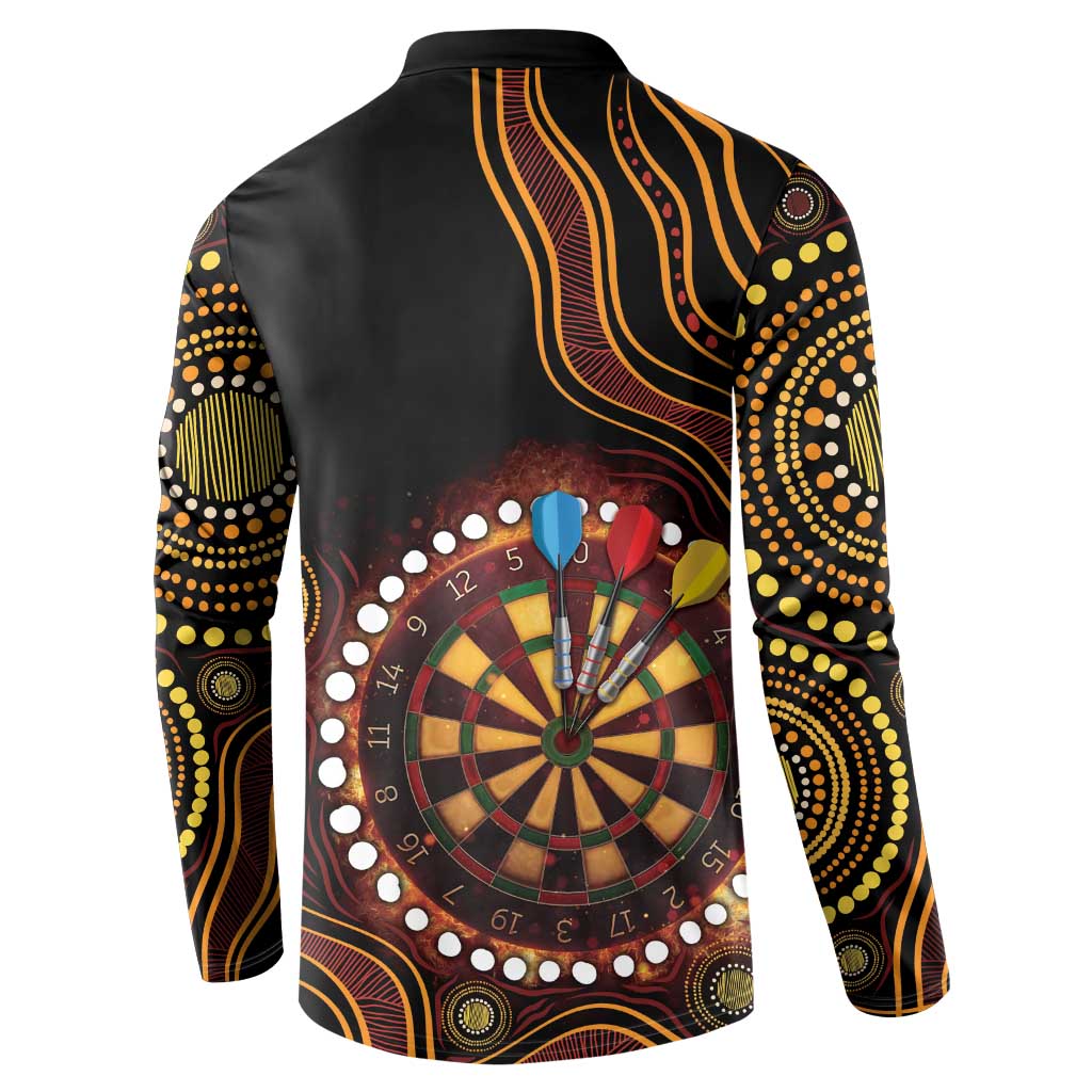 First Nations NAIDOC Week 2026 Fiery Darts Button Sweatshirt Aboriginal Arts