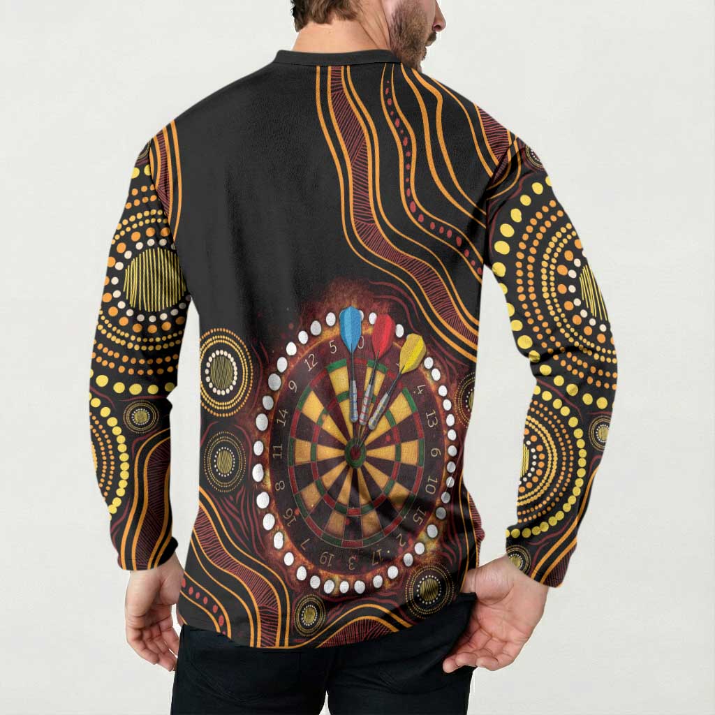First Nations NAIDOC Week 2026 Fiery Darts Button Sweatshirt Aboriginal Arts