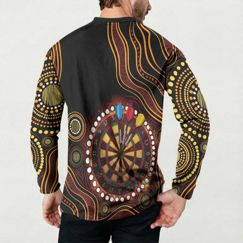 First Nations NAIDOC Week 2026 Fiery Darts Button Sweatshirt Aboriginal Arts