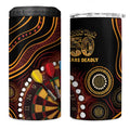 First Nations NAIDOC Week 2026 Fiery Darts 4 in 1 Can Cooler Tumbler Aboriginal Arts