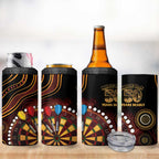 First Nations NAIDOC Week 2026 Fiery Darts 4 in 1 Can Cooler Tumbler Aboriginal Arts