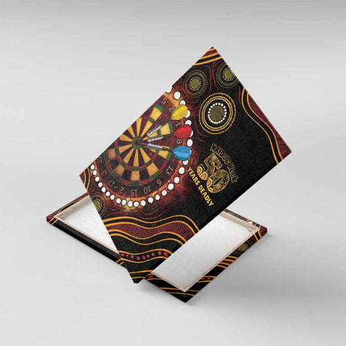 First Nations NAIDOC Week 2026 Fiery Darts Canvas Wall Art Aboriginal Arts