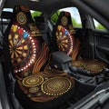 First Nations NAIDOC Week 2026 Fiery Darts Car Seat Cover Aboriginal Arts