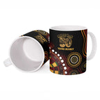 First Nations NAIDOC Week 2026 Fiery Darts Ceramic Mug Aboriginal Arts