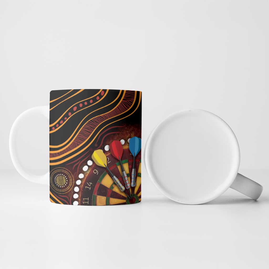 First Nations NAIDOC Week 2026 Fiery Darts Ceramic Mug Aboriginal Arts