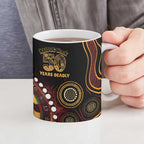 First Nations NAIDOC Week 2026 Fiery Darts Ceramic Mug Aboriginal Arts
