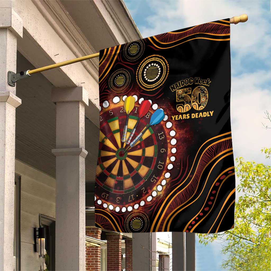 First Nations NAIDOC Week 2026 Fiery Darts Garden Flag Aboriginal Arts