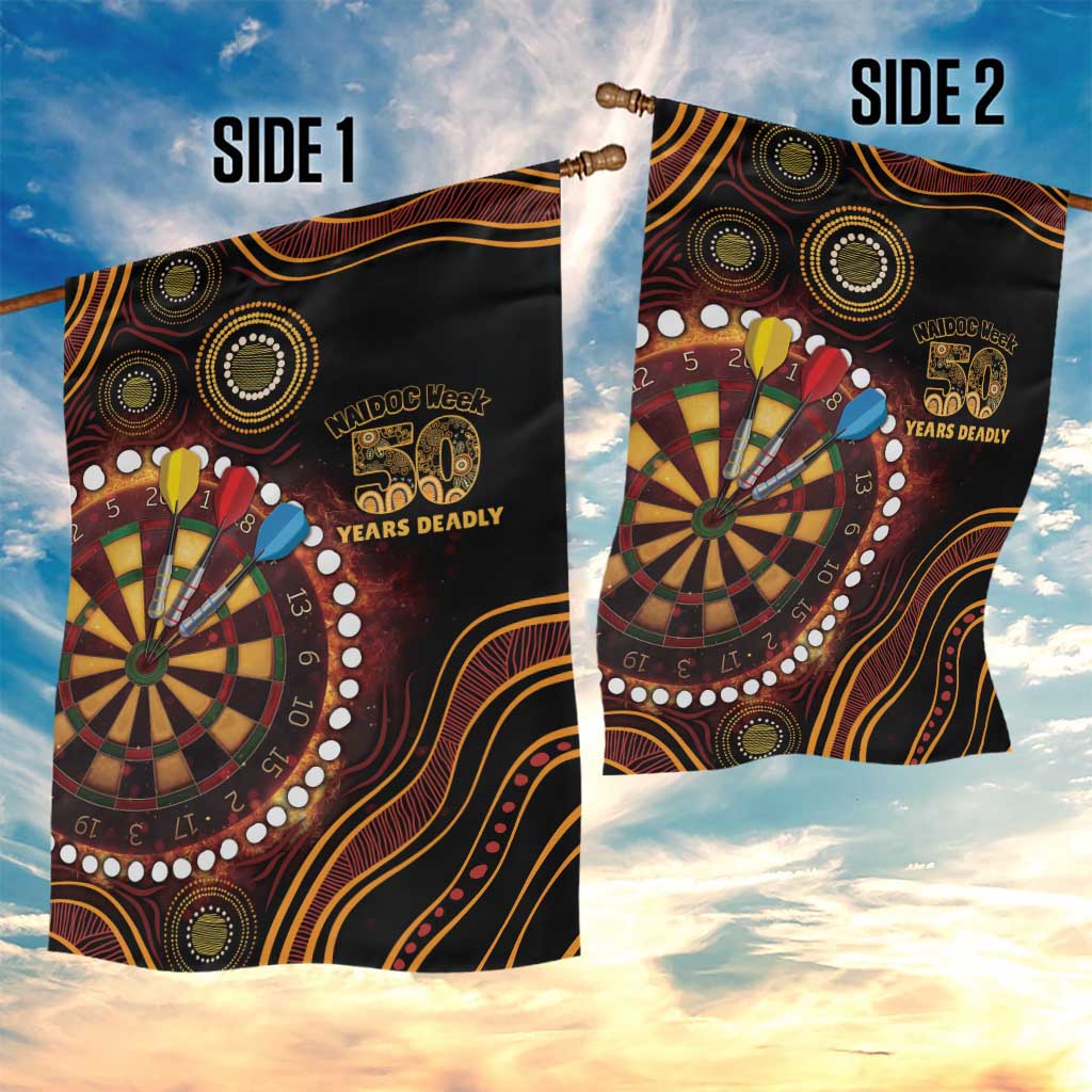 First Nations NAIDOC Week 2026 Fiery Darts Garden Flag Aboriginal Arts