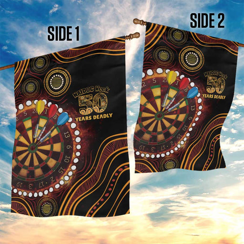 First Nations NAIDOC Week 2026 Fiery Darts Garden Flag Aboriginal Arts