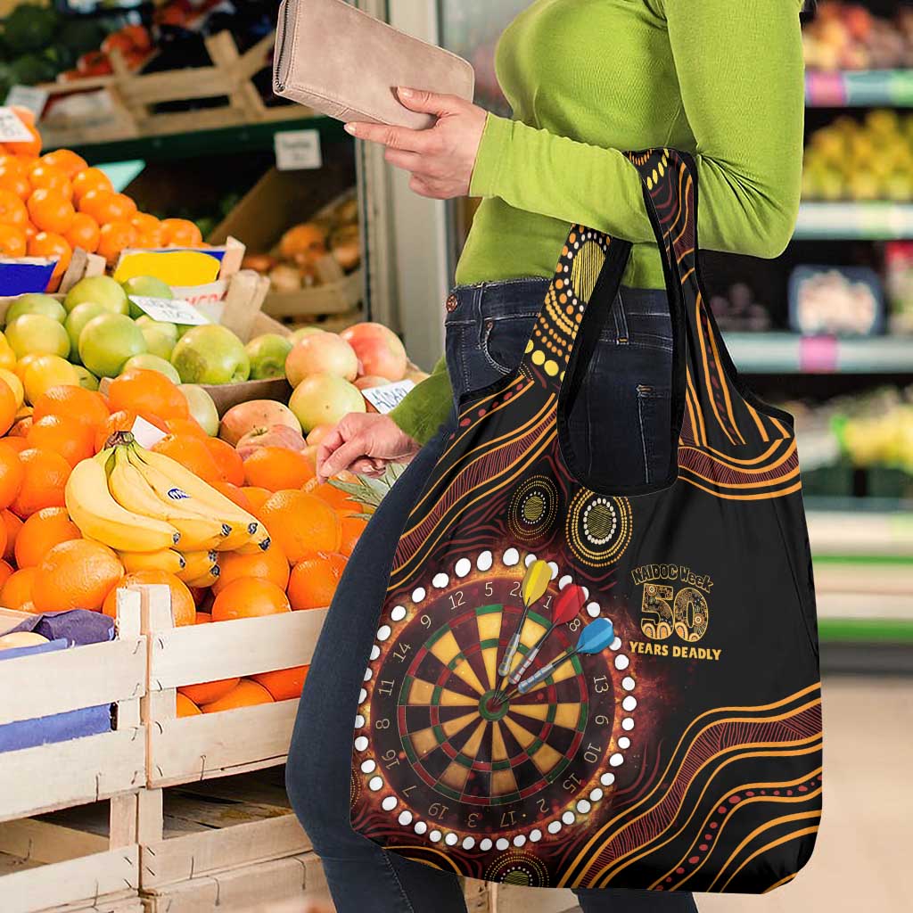 First Nations NAIDOC Week 2026 Fiery Darts Grocery Bag Aboriginal Arts