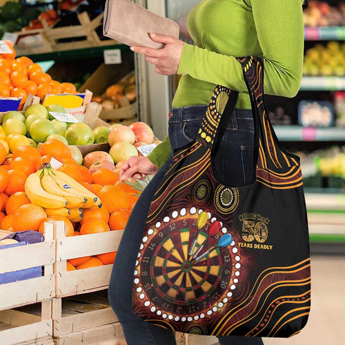 First Nations NAIDOC Week 2026 Fiery Darts Grocery Bag Aboriginal Arts