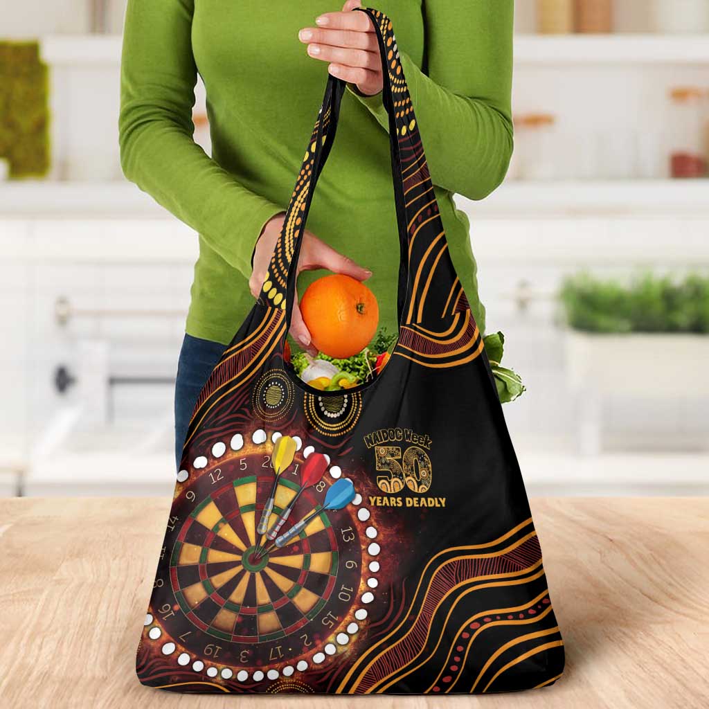 First Nations NAIDOC Week 2026 Fiery Darts Grocery Bag Aboriginal Arts
