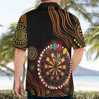 First Nations NAIDOC Week 2026 Fiery Darts Hawaiian Shirt Aboriginal Arts