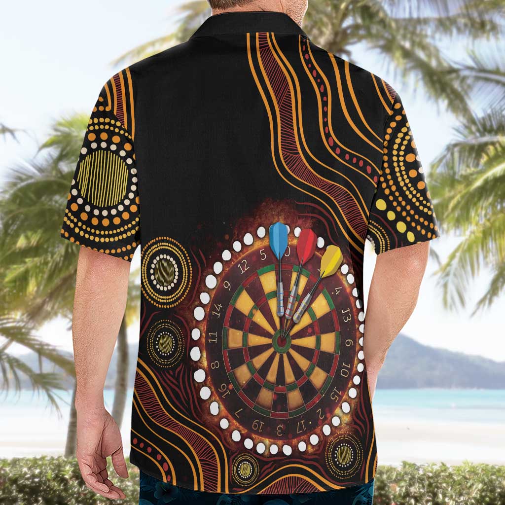 First Nations NAIDOC Week 2026 Fiery Darts Hawaiian Shirt Aboriginal Arts