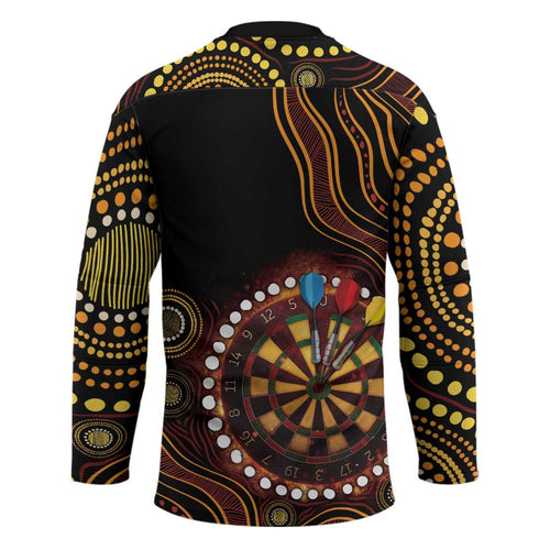 First Nations NAIDOC Week 2026 Fiery Darts Hockey Jersey Aboriginal Arts