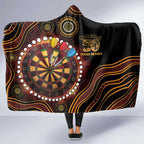 First Nations NAIDOC Week 2026 Fiery Darts Hooded Blanket Aboriginal Arts