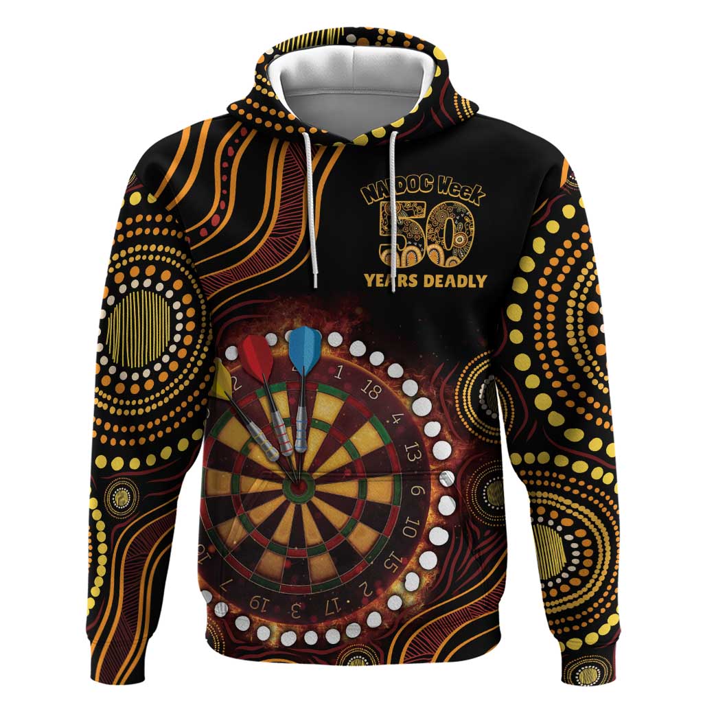 First Nations NAIDOC Week 2026 Fiery Darts Hoodie Aboriginal Arts