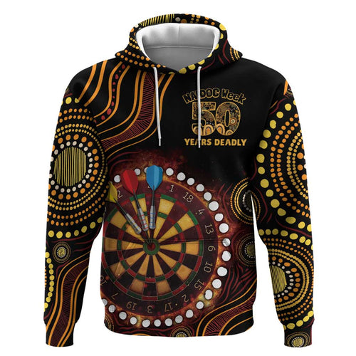 First Nations NAIDOC Week 2026 Fiery Darts Hoodie Aboriginal Arts