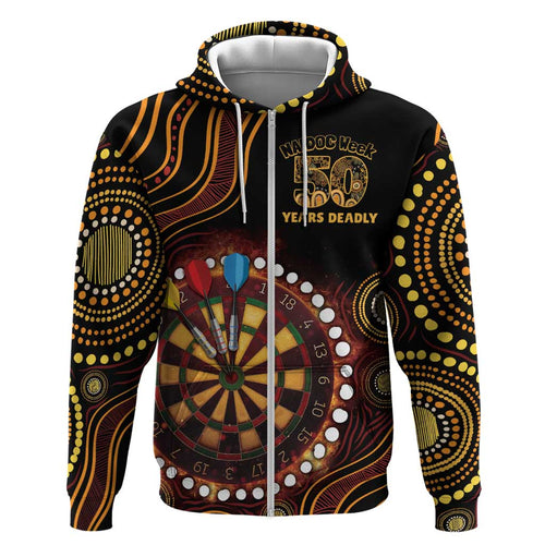 First Nations NAIDOC Week 2026 Fiery Darts Hoodie Aboriginal Arts