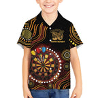 First Nations NAIDOC Week 2026 Fiery Darts Kid Hawaiian Shirt Aboriginal Arts