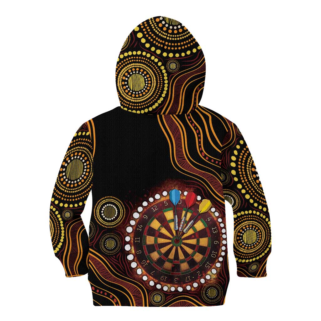 First Nations NAIDOC Week 2026 Fiery Darts Kid Hoodie Aboriginal Arts
