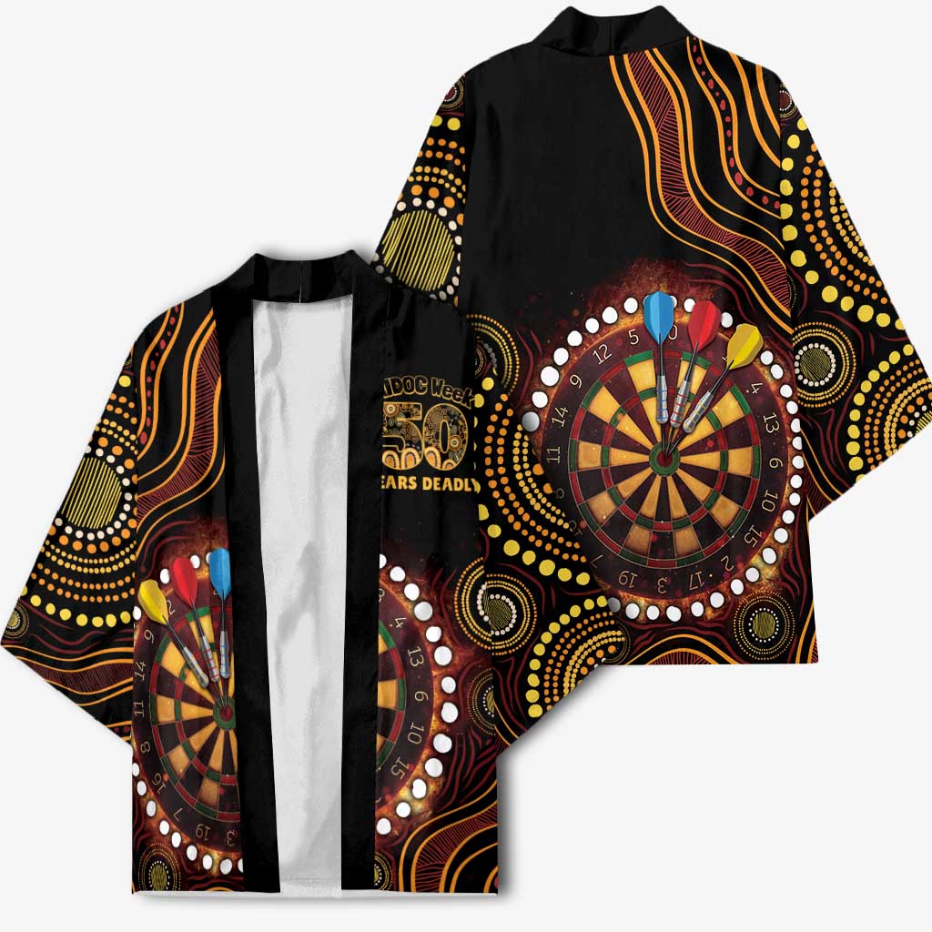 First Nations NAIDOC Week 2026 Fiery Darts Kimono Aboriginal Arts