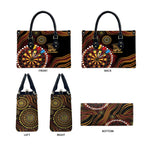 First Nations NAIDOC Week 2026 Fiery Darts Leather Bag Aboriginal Arts